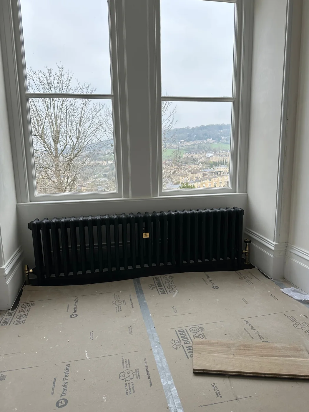 Central heating radiator installation in Bristol